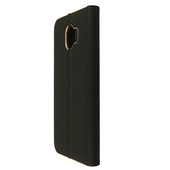 Pokrowiec etui Portfelowe z ramką Vennus Book czarne SAMSUNG Galaxy J4 / 8