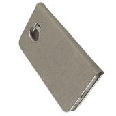 Pokrowiec etui Portfelowe z ramką Vennus Book szare SAMSUNG Galaxy J4 / 5