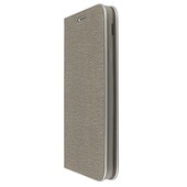 Pokrowiec etui Portfelowe z ramką Vennus Book szare SAMSUNG Galaxy J4 / 7