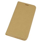 Pokrowiec etui Portfelowe z ramką Vennus Book złote SAMSUNG Galaxy J4 / 4
