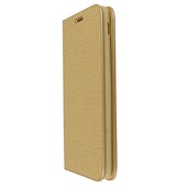 Pokrowiec etui Portfelowe z ramką Vennus Book złote SAMSUNG Galaxy J4 / 7