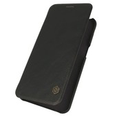 Pokrowiec etui skrzane NILLKIN Qin czarne do Xiaomi Redmi Note 6 Pro