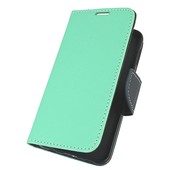 Pokrowiec etui z klapk na magnes Fancy Case mitowo-granatowe do SAMSUNG Galaxy S10