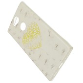 Pokrowiec etui silikonowe wzór Marmur z Sercem SAMSUNG Galaxy A55 5G / 2