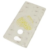 Pokrowiec etui silikonowe wzór Marmur z Sercem SAMSUNG Galaxy A55 5G / 4