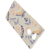 Pokrowiec etui silikonowe wzór Herbaciana Róża HUAWEI P Smart / 4