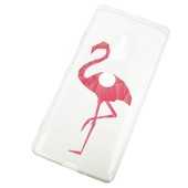 Pokrowiec etui silikonowe wz�r Flaming do SONY Xperia XZ3