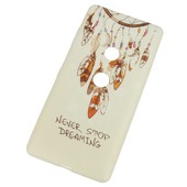 Pokrowiec etui silikonowe wz�r �apacz Sn�w Pi�rka do SONY Xperia XZ3