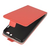 etui z klapk� z klapk� na magnes Prestige Slim Flexi czerwony do Wiko Lenny 2