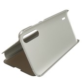 Pokrowiec etui Inteligentne Clear View srebrne Xiaomi Mi A3 Lite / 8