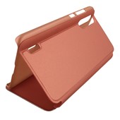 Pokrowiec etui Inteligentne Clear View różowe Xiaomi Mi A3 Lite / 6