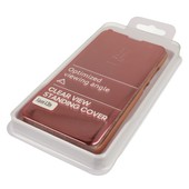 Pokrowiec etui Inteligentne Clear View różowe Xiaomi Mi A3 Lite / 10