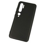 Pokrowiec silikonowe etui BACK CASE matowe czarne do Xiaomi Mi Note 10