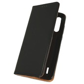 Pokrowiec etui skrzane Flexi Book Special czarne do Xiaomi Mi 9 Lite