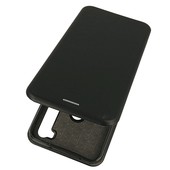 Pokrowiec z klapk Flexi Vennus Elegance czarne do Xiaomi Redmi Note 8T