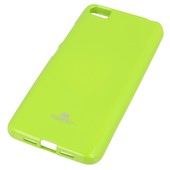 Pokrowiec etui silikonowe Mercury JELLY CASE limonkowy do Xiaomi Mi 5