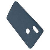Pokrowiec etui silikonowe Plush Case niebieskie Xiaomi Mi 7 / 3