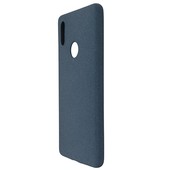 Pokrowiec etui silikonowe Plush Case niebieskie Xiaomi Mi 7 / 5