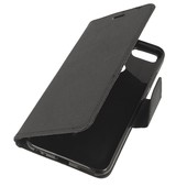 Pokrowiec etui z klapk na magnes Fancy Case czarne do Xiaomi Mi A1