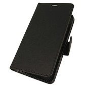 Pokrowiec etui z klapką na magnes Fancy Case czarne Xiaomi Mi Max 3
