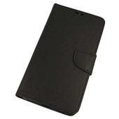 Pokrowiec etui z klapką na magnes Fancy Case czarne Xiaomi Mi Max 3 / 2