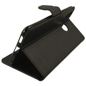 Pokrowiec etui z klapką na magnes Fancy Case czarne Xiaomi Mi Max 3 / 4