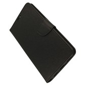 Pokrowiec etui z klapką na magnes Fancy Case czarne Xiaomi Mi Max 3 / 6