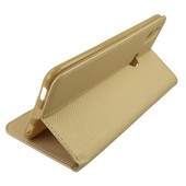 Pokrowiec etui z klapką Magnet Book złote Xiaomi Mi Max 3 / 3