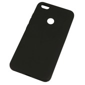 Pokrowiec etui silikonowe Silicone Cover czarne do Xiaomi Redmi Note 5A Prime