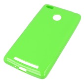 Pokrowiec silikonowe etui BACK CASE zielone do Xiaomi Redmi 3