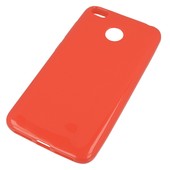 Pokrowiec silikonowe etui BACK CASE czerwone do Xiaomi Redmi 4X