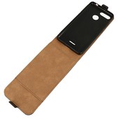 Pokrowiec z klapką na magnes Prestige Slim Flexi czarny Xiaomi Redmi 6A / 6