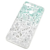 Pokrowiec etui silikonowe z krysztakami Diamond Ombre mitowe do Xiaomi Redmi 6