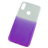 etui brokatowe etui z brokatem Bling Ombre fioletowe do Xiaomi Redmi 7