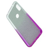 Pokrowiec etui z brokatem Bling Ombre fioletowe Xiaomi Mi A2 Lite / 4