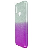 Pokrowiec etui z brokatem Bling Ombre fioletowe Xiaomi Mi A2 Lite / 5