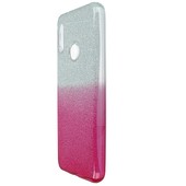 Pokrowiec etui z brokatem Bling Ombre różowe Xiaomi Mi A2 Lite / 5