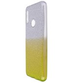 Pokrowiec etui z brokatem Bling Ombre złote Xiaomi Mi A2 Lite / 5