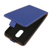 Pokrowiec z klapk� na magnes Prestige Slim Flexi niebieski do Xiaomi Redmi Note 4X