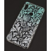 Pokrowiec etui silikonowe z kryszta�kami Diamond Ombre mi�towe do Xiaomi Redmi Note 5