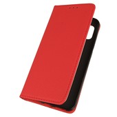 Pokrowiec etui z klapk Magnet Book czerwone do Xiaomi Redmi Note 6 Pro