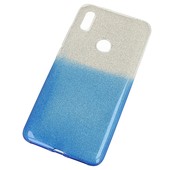 Pokrowiec etui z brokatem Bling Ombre niebieskie do Xiaomi Redmi S2