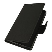 etui z klapk� etui z klapk� na magnes Fancy Case czarne do SONY Xperia L2