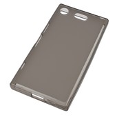 Pokrowiec etui silikonowe Frozen dymne do SONY Xperia Z1 Compact