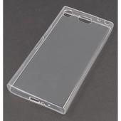 Pokrowiec silikonowe etui Back Case przeroczyste do SONY Xperia XZ1 Compact