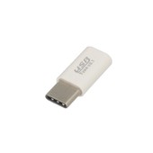 Adapter Przejciwka micro USB - USB Typ-C do Lenovo Tab M10 Plus 10.3