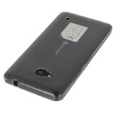 Pokrowiec silikonowe etui Back Case przeźroczyste Microsoft Lumia 532 / 2