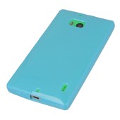 Pokrowiec silikonowe etui BACK CASE niebieskie do NOKIA Lumia 930