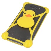 Pokrowiec etui bumper 3D Kaczuszka żółta myPhone Cube / 3