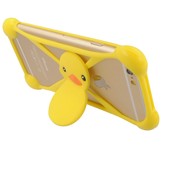 Pokrowiec etui bumper 3D Kaczuszka żółta myPhone Cube / 8